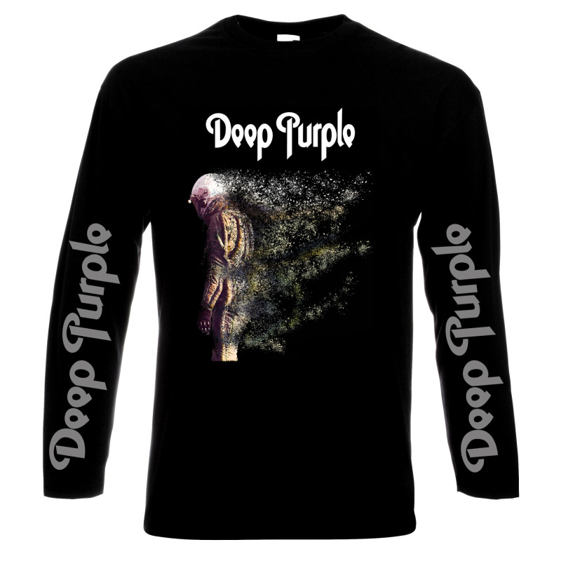 Блузи с дълъг ръкав Дийп Пърпъл,Deep Purple, Woosh, мъжка тениска,блуза с дълъг ръкав, 100% памук, S дo 5XL